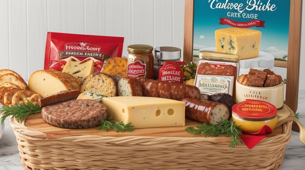 Where to Buy Cheese and Sausage Combo Gift Baskets - Cheese And Sausage Combo Gift Basket 
