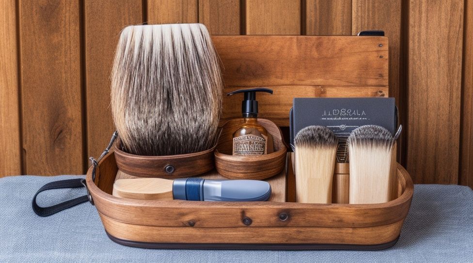 Beard Grooming Kit in a Basket - Gift Baskets For Him 