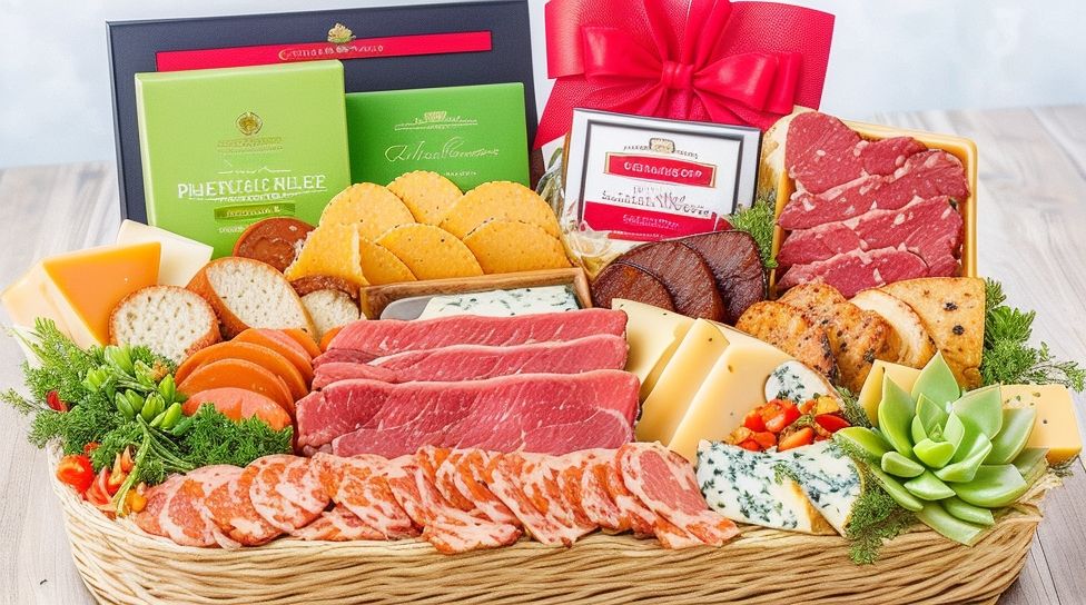 Delicious and Gourmet Savory Meat and Cheese Gift Basket for Every Occasion